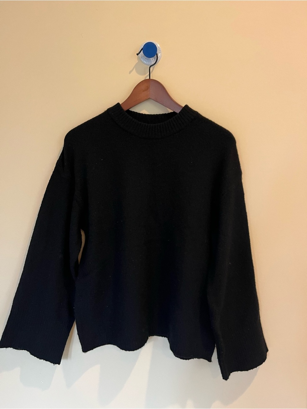 H&M Black Crewneck Sweater